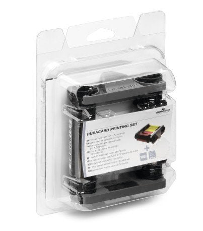 Durable Set Impresión Duracard 1 Cinta + 100 Tarjetas Plámicas