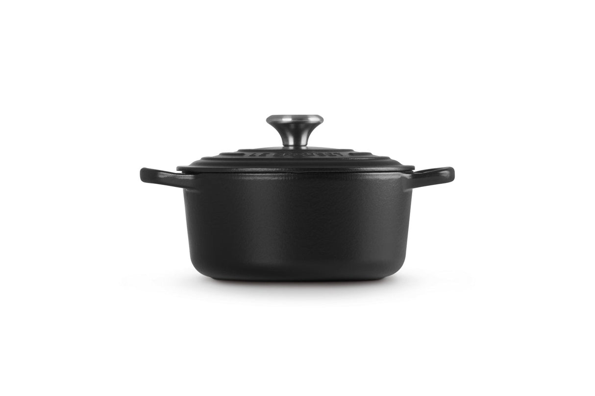 Le Creuset Bräter Signature Rund 18cm Negro