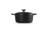Le Creuset Bräter Signature Rund 18cm Negro