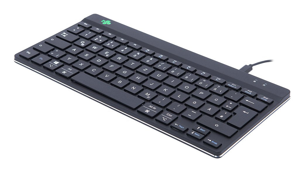 Teclado Alemán R-Go Tools Usb Qwertz Negro Rgocodewdbl
