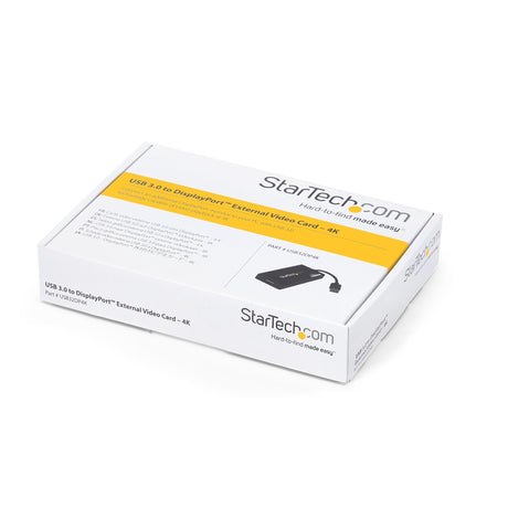 EAN 0065030858380 - StarTech.com USB32DP4K Adaptador gráfico USB 3840 x 2160 Pixeles Negro imagen 5