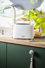 Tostadora Adler Ad 3223  2 Rebanadas, Blanco