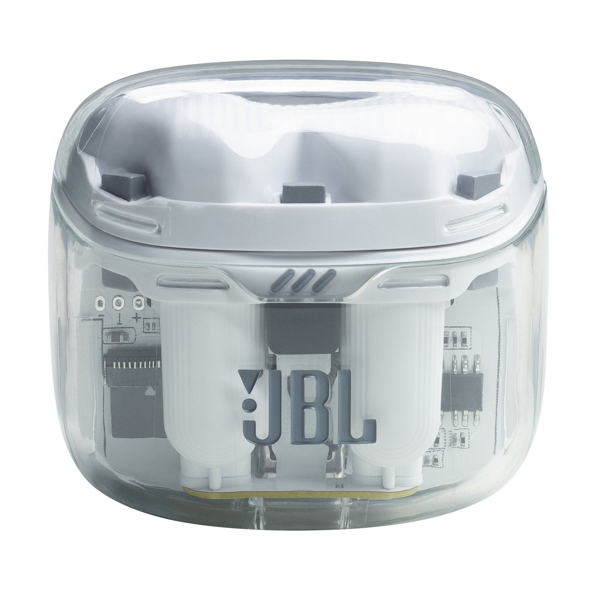 Auriculares  Jbl Tune Flex Ghost Edition Blanco  Bluetooth
