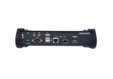 Usb 4k Hdmi Kvm Over Ip Receiver With Usb Peripheral Support, Lan Redundancy (Sfp Slot), Rs-232 Control And Audio