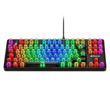 Sharkoon Crystal Shark, Teclado De Juegos Negro, De-Layout, Ktt 4044951040124
