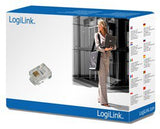 Logilink Rj11 Conector Transparente 100 Unidades