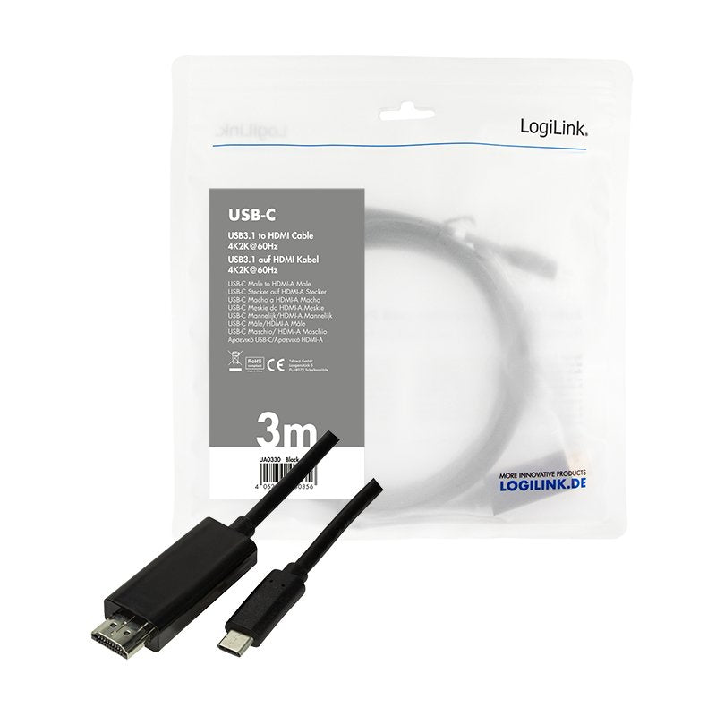 EAN 4052792050356 - LogiLink UA0330 Adaptador gráfico USB Negro imagen 5