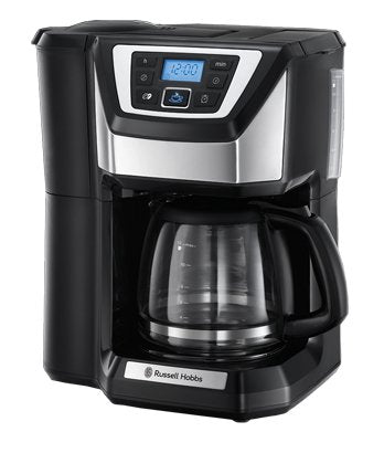 Chester Grind & Brew 22000-56, Cafetera  Negra/Acero Inoxidable