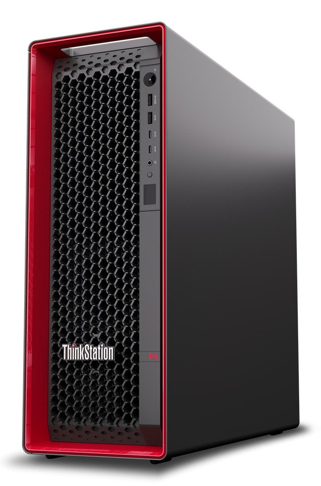 Pc Workstation Lenovo Thinkstation P5 Intel® Xeon® W W3-2435 32 Gb Ddr5-Sdram 1 Tb Ssd Windows 11 Pro  Negro, Rojo