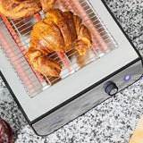 Tostador Cecotec Turbo Easytoast Inox 900w Gris