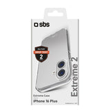 Sbs Extreme 2 Cover Iphone 16 Plus Transparent