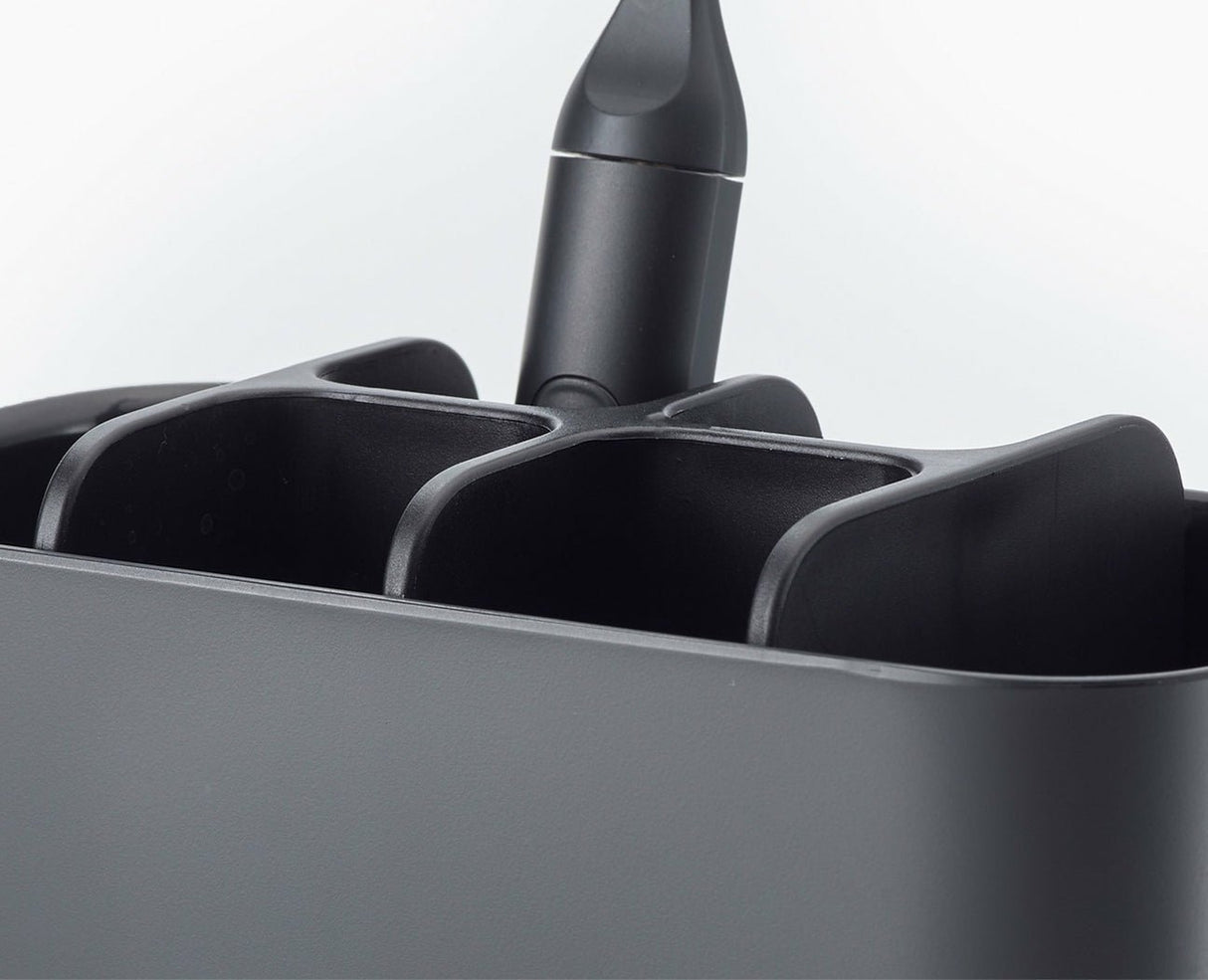 EAN 5028420009569 - Joseph Joseph 70599 portacepillo de dientes Negro Soporte para cepillos de dientes independiente imagen 3