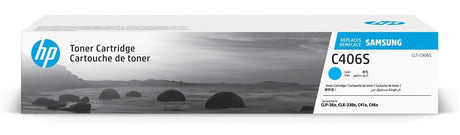 EAN 4880608502405 - Samsung CLT-C406S cartucho de tóner 1 pieza(s) Original Cian imagen 1