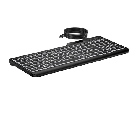 EAN 0197192768877 - HP 405 Backlit Wired Keyboard teclado Oficina USB Negro imagen 2