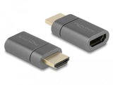 Delock Adaptador Hdmi Macho A Hembra 8k 60 Hz Magnético