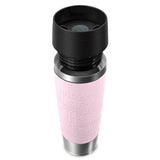 Emsa Travel Mug Taza Térmica Classic Grande Rosa Claro/Acero Inoxidable, 0,5 Litros N2022400
