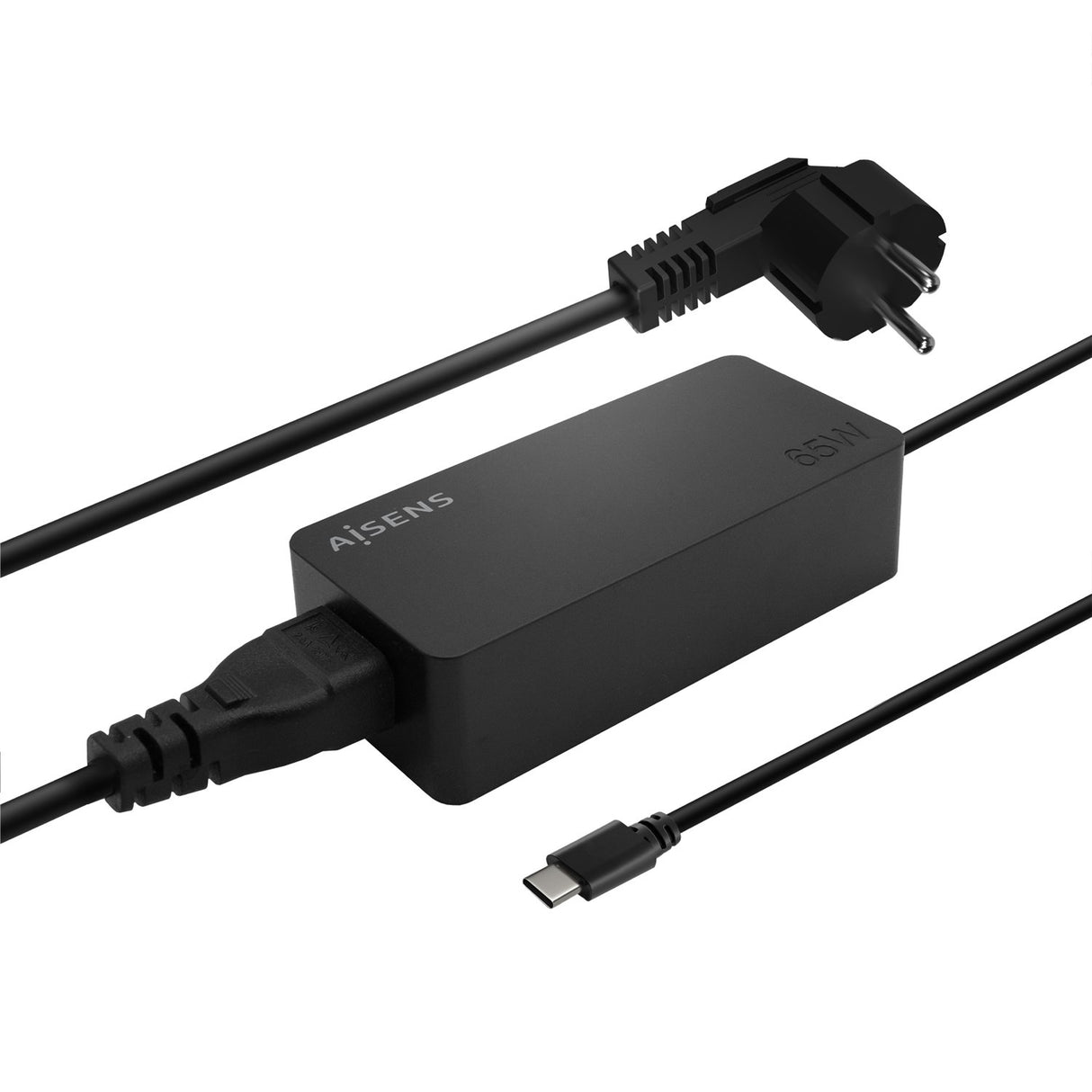 EAN 8436574707946 - AISENS ASCH-1PD65D-BK adaptador e inversor de corriente Interior imagen 2
