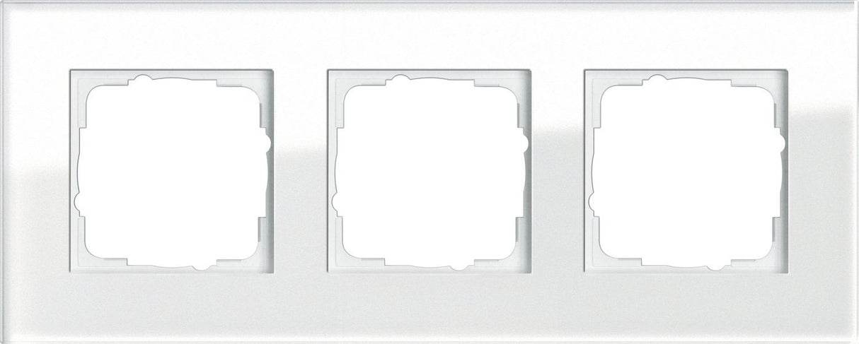 Gira - Esprit - Rahmen 3-Fach *Glas Weiss*