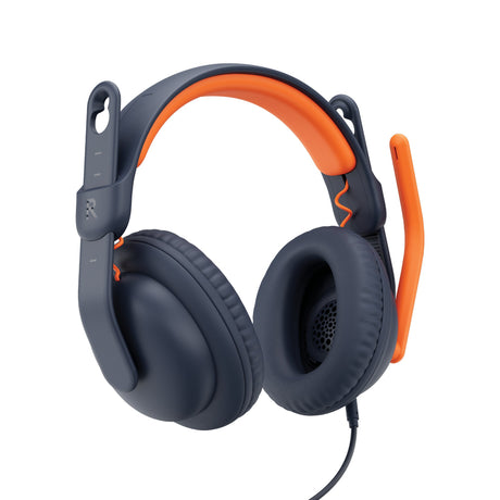 EAN 0097855190680 - Logitech Zone Learn Auriculares Alámbrico Diadema Educación Azul, Naranja imagen 5