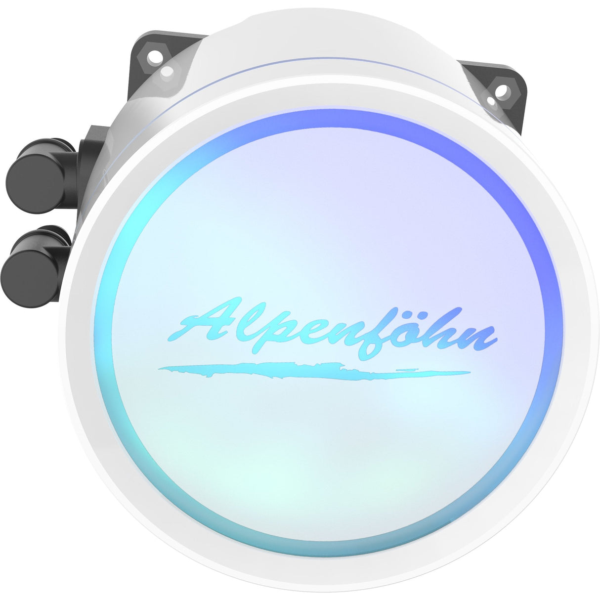Alpenfohn Glacier Water 240 White High Speed Argb Cpu Water Cooler - 240mm