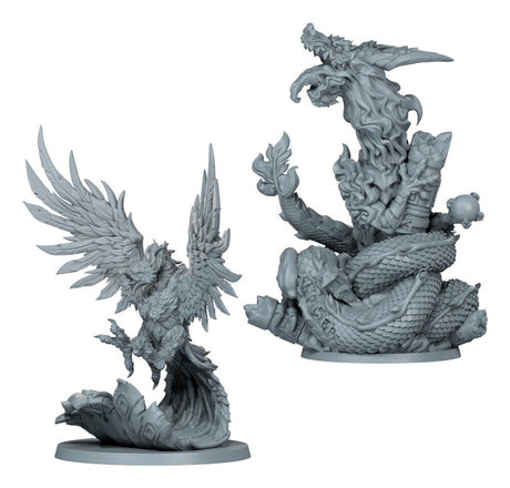 EAN 0889696018250 - Asmodee GUF045ML juego de tablero Zombicide: Divine Beasts 60 min Juego De Cartas imagen 3
