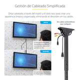 Startech.Com Base Soporte Vesa Ajustable De Montaje En Techo Para Pantallas De 37 A 70 Pulgadas - Mástil Corto