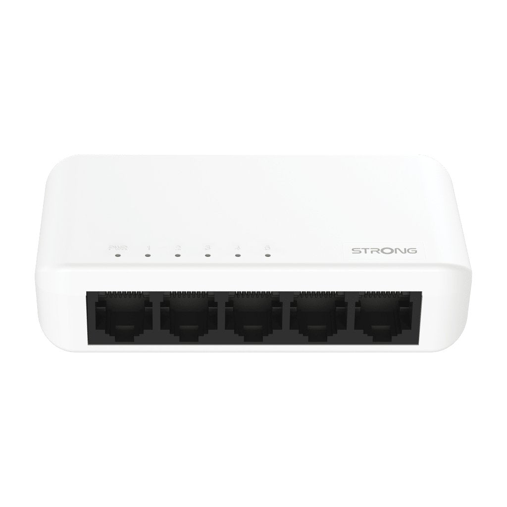 EAN 9120072375613 - Strong SW5000P switch Gigabit Ethernet (10/100/1000) Blanco imagen 2