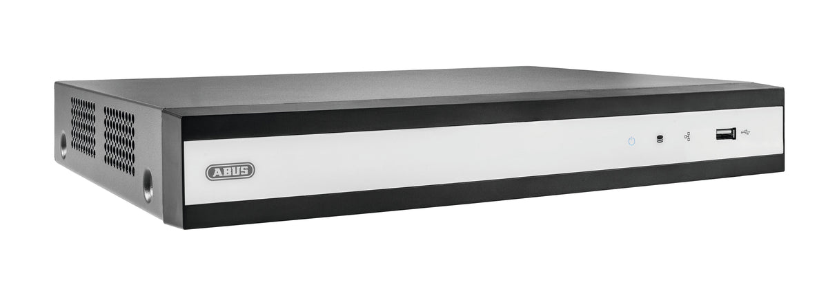 Grabador  Abus De Vídeo En Red Ip De 4 Canales - 4k H.265, Detección De Movimiento (Humano/Vehículo), Hdmi/Vga, Compatible Con Cámaras De Hasta 8 Mp, Nvr Para Videovigilancia, Tvvr36302