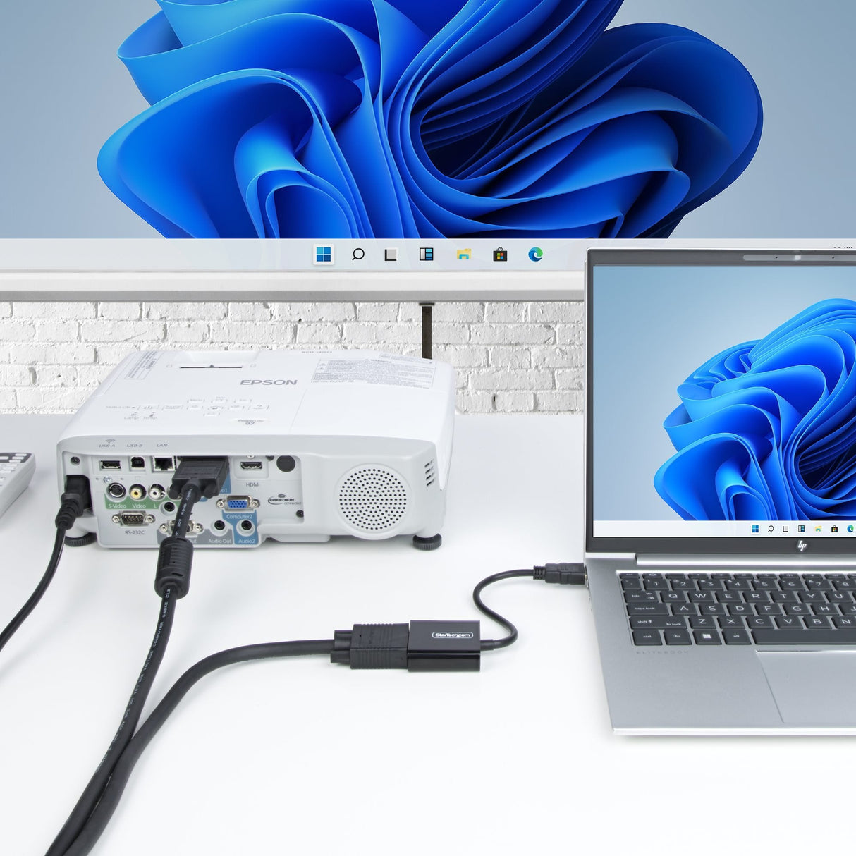 Adaptador Hdmi A Vga - Conversor Activo De V Deo - 1080p