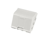 Efb Zentralplatte 45x45mm Für 1 Keystone, Auslass Gewinkelt