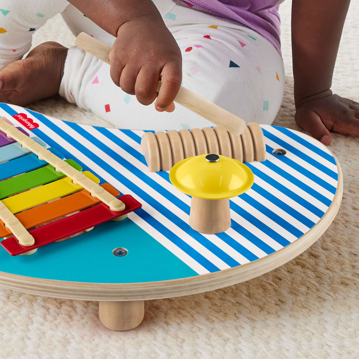 Mesa De Música De Madera Fisher-Price, Juguete Musical Hxt91