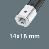 Wera 7782 C Einst.-K. Umschaltb 14x18mm 14x18x1/2"X66.0