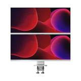 Alogic Elevate 34  Dual Vertical Monitor Stand Silver