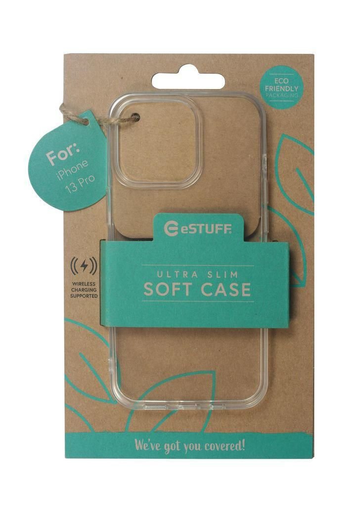 Estuff Clear Soft Case For Iphone 13 Pro Funda Para Smartphone 15,5 Cm [6.1] Transparente