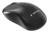 Gembird Dual-Mode 4-Button Wireless Mouse 1600dpi Black