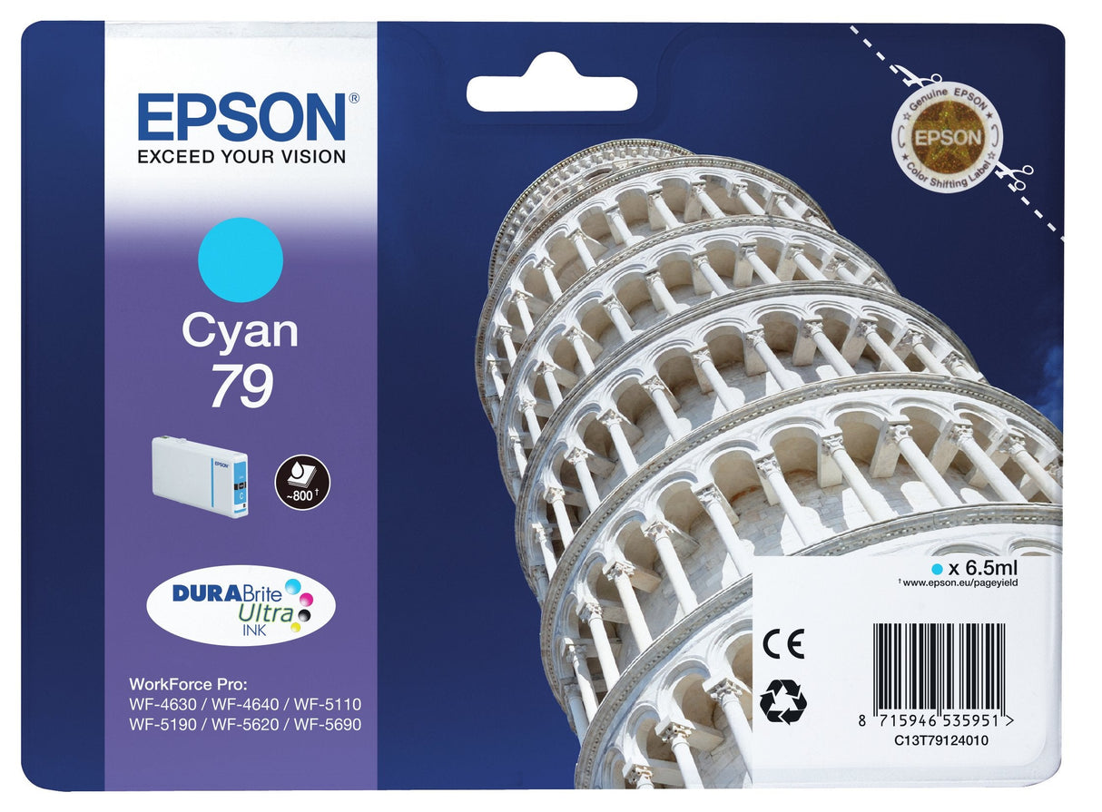 Tinta Original Epson T7912 Cyan
