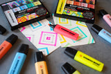 Stabilo Estuche 10 Marcadores Fluorescentes Arty Boss Original C/Surtidos Cálidos