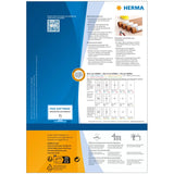 EAN 4008705107921 - HERMA 10792 etiqueta autoadhesiva Rectángulo Blanco 1920 pieza(s) imagen 2