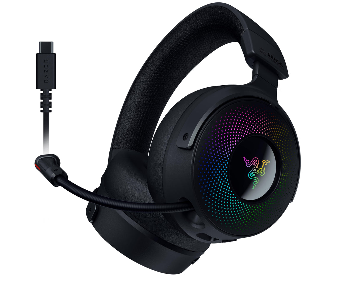 EAN 8887910060094 - Razer Kraken V4 Pro Auriculares Inalámbrico y alámbrico Diadema Juego USB tipo A Bluetooth Negro imagen 6