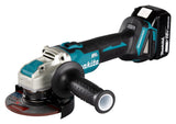 Makita Amoladora Angular Inalámbrica X-Lock Dga521zx1, 18 Voltios Dga521zx1