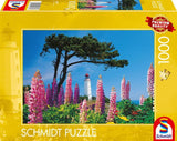 Schmidt Juegos Leuchtturm Dornbusch, Hiddensee 1000 Piezas) 58067