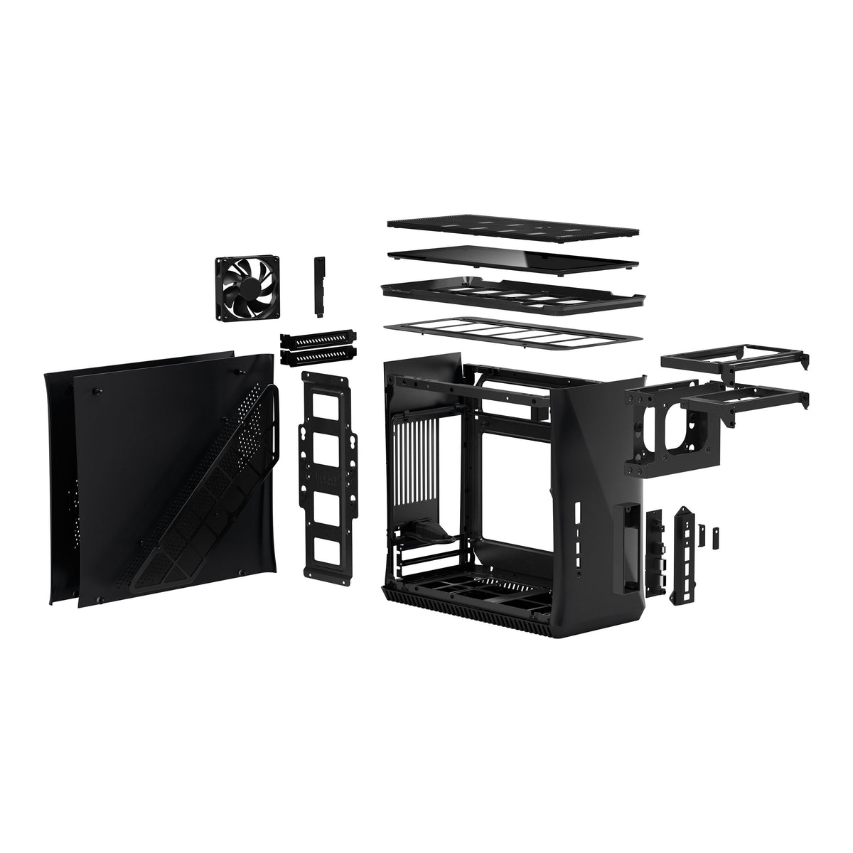 Caja Pc Fractal Design Era Itx Carbon Tg Fractal Design Era Itx, Midi-Tower, Pc, Aluminio, Acero, Vidrio Templado, Carbono, Itx, 12 Cm