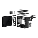 Caja Pc Fractal Design Era Itx Carbon Tg Fractal Design Era Itx, Midi-Tower, Pc, Aluminio, Acero, Vidrio Templado, Carbono, Itx, 12 Cm