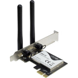 Inter-Tech Wi-Fi 5 Pcie Adapter Dmg-32 2dbi Antenna 650mbps Retail