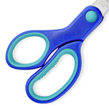 Staedtler Noris 965 Tijera Escolar De Seguridad Zurdos - Agarre Ergonomico Suave - Cuchillas Romas - Longitud 14cm