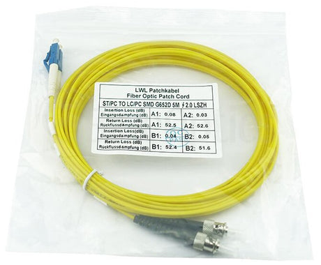 EAN 4063232618333 - BlueOptics SFP3133BU1MK Cable de fibra óptica e InfiniBand 1 m LC ST Amarillo imagen 8
