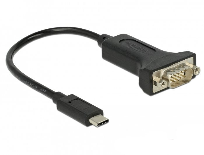Delock 63908 Adaptador Usb Type-C > 1 X Db9 Rs-232 Serie