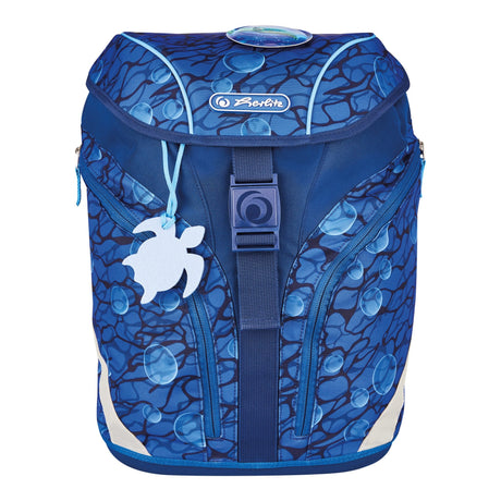 EAN 4008110344546 - Herlitz SoftLight Plus GreenLine Deep Sea juego de mochila escolar Niño Poliéster Azul imagen 9
