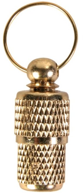 Trixie Etiqueta Grande Dorada Para Perro 2278