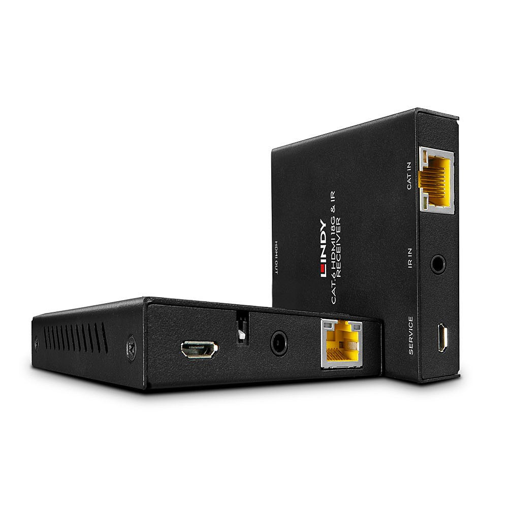EAN 4002888382052 - Lindy 38205 extensor audio/video Transmisor y receptor de señales AV Negro imagen 1